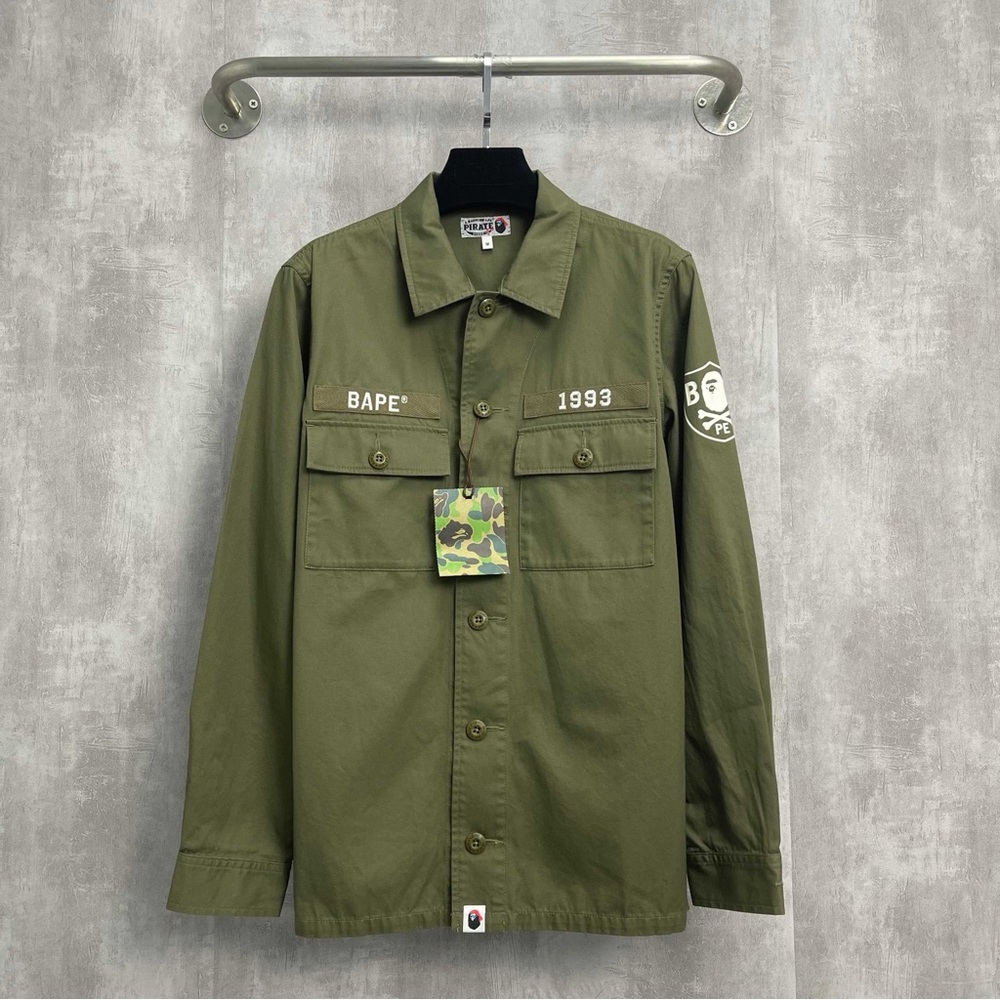 ❌sold❌Authentic Bape Military Green Field Jacket